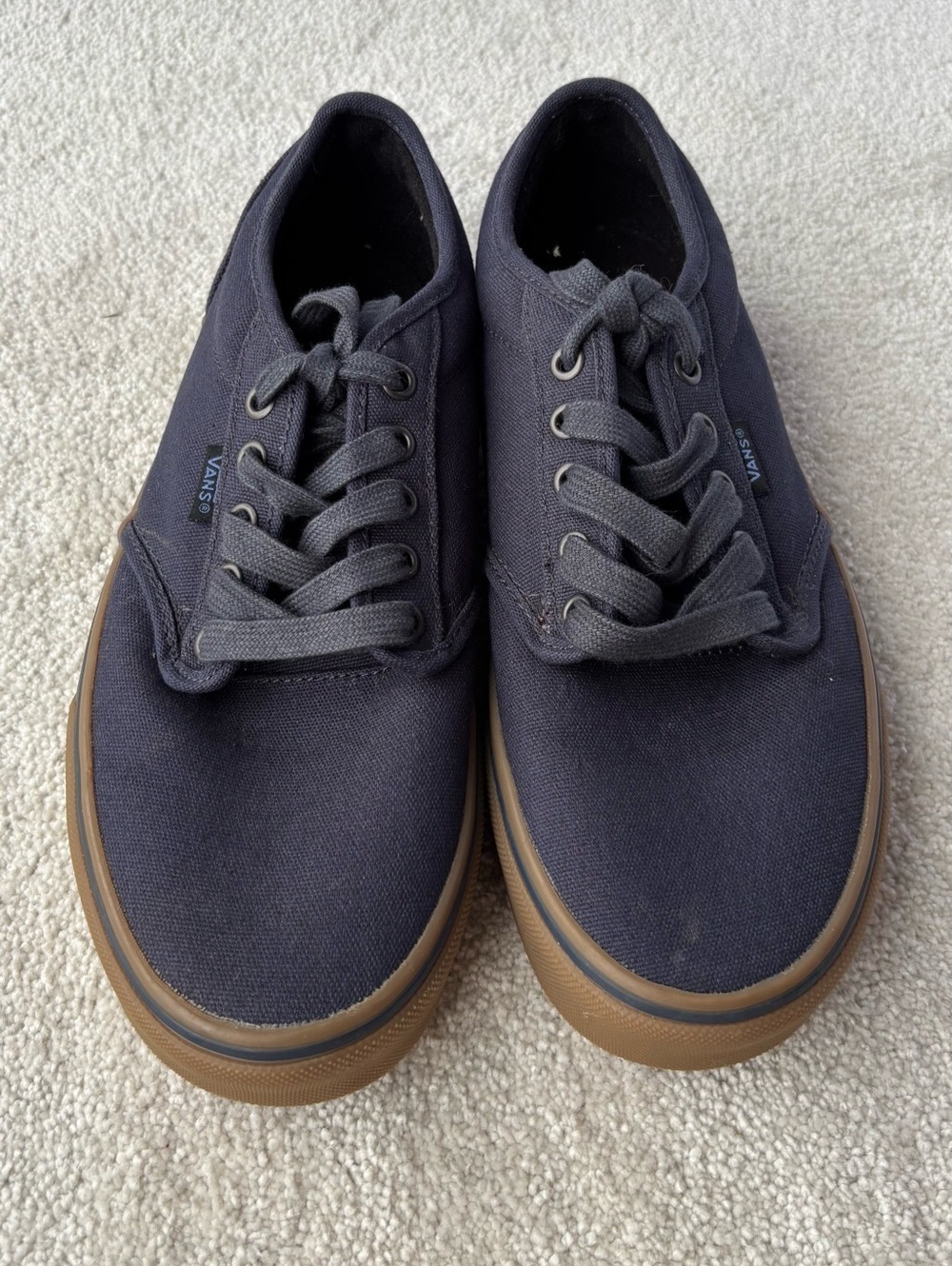 VANS Atwood Canvas Navy Gum Size 8.5